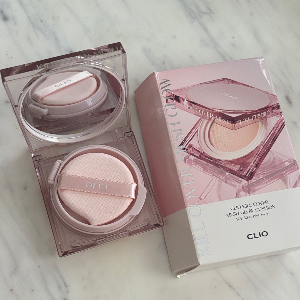 Clio Korean Beauty Makeup Mesh Glow Cushion - Brand New